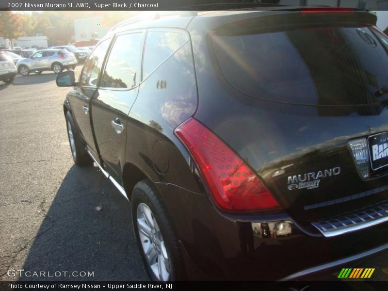 Super Black / Charcoal 2007 Nissan Murano SL AWD