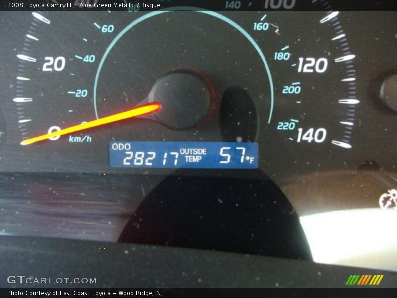 Aloe Green Metallic / Bisque 2008 Toyota Camry LE