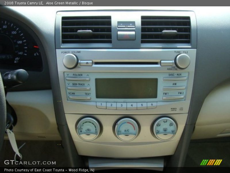 Aloe Green Metallic / Bisque 2008 Toyota Camry LE
