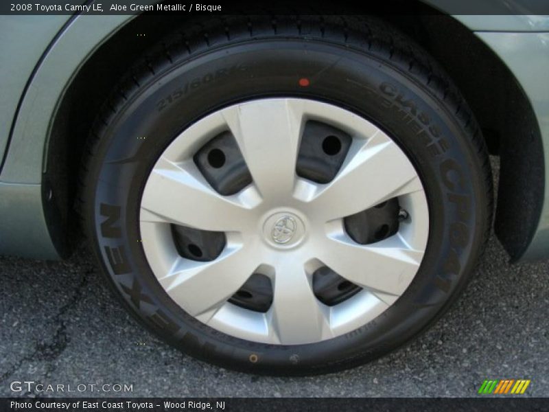 Aloe Green Metallic / Bisque 2008 Toyota Camry LE
