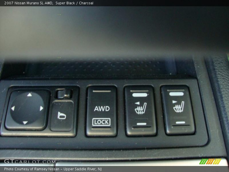 Super Black / Charcoal 2007 Nissan Murano SL AWD