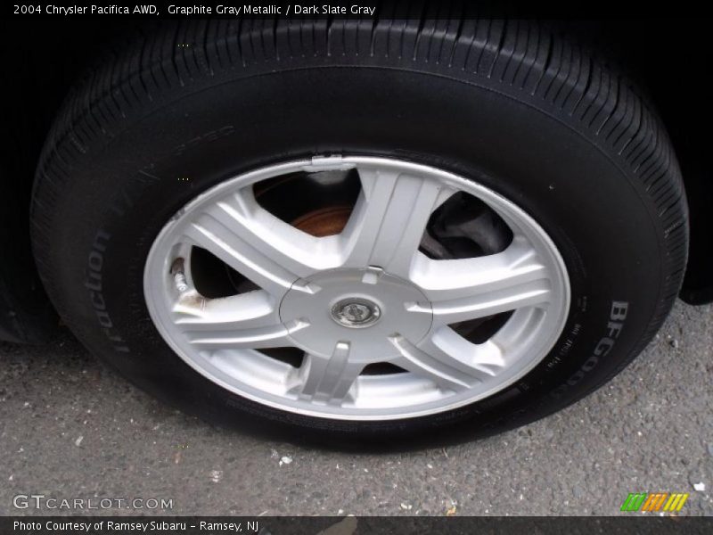 Graphite Gray Metallic / Dark Slate Gray 2004 Chrysler Pacifica AWD