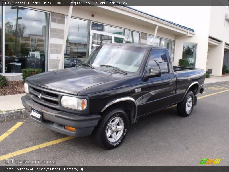 Brilliant Black / Gray 1994 Mazda B-Series Truck B3000 SE Regular Cab