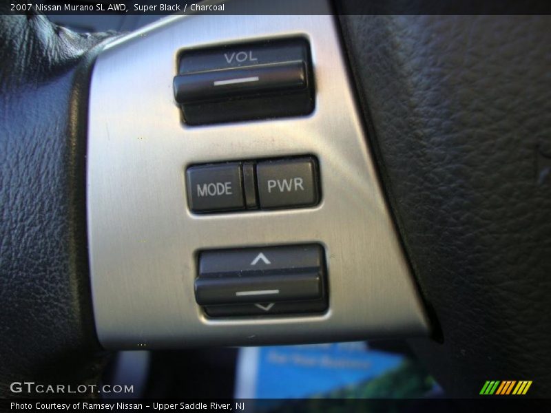Super Black / Charcoal 2007 Nissan Murano SL AWD