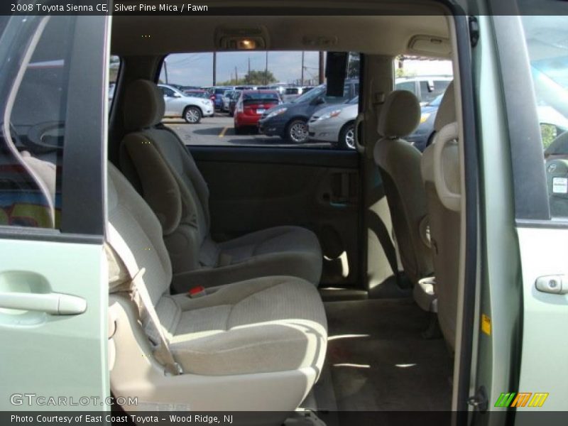 Silver Pine Mica / Fawn 2008 Toyota Sienna CE