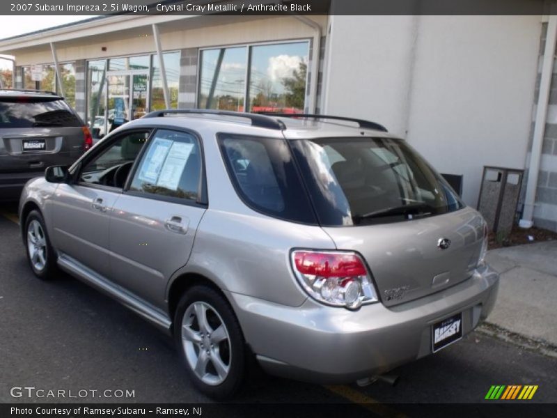 Crystal Gray Metallic / Anthracite Black 2007 Subaru Impreza 2.5i Wagon