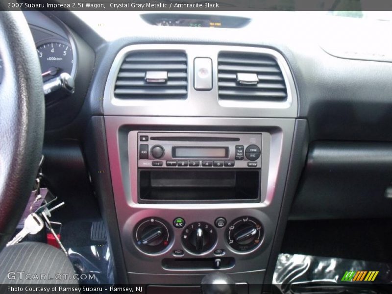 Crystal Gray Metallic / Anthracite Black 2007 Subaru Impreza 2.5i Wagon