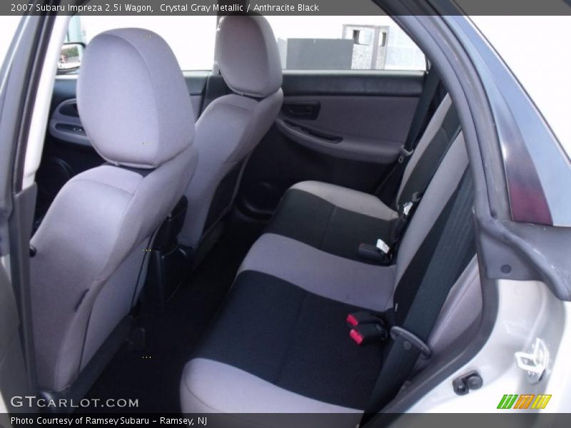 Crystal Gray Metallic / Anthracite Black 2007 Subaru Impreza 2.5i Wagon