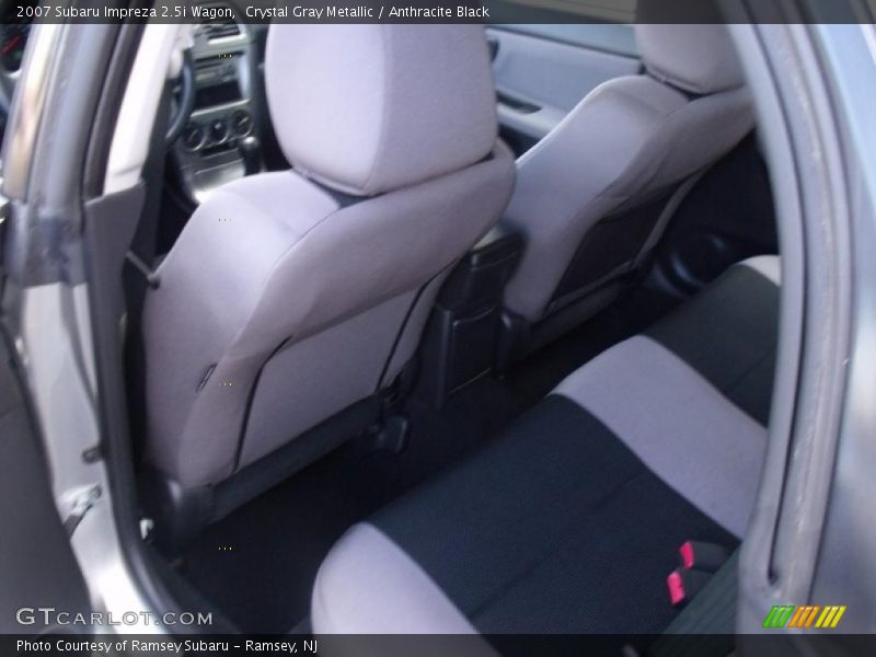 Crystal Gray Metallic / Anthracite Black 2007 Subaru Impreza 2.5i Wagon