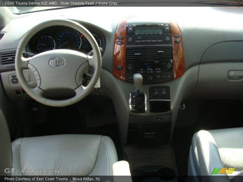 Silver Shadow Pearl / Stone Gray 2006 Toyota Sienna XLE AWD