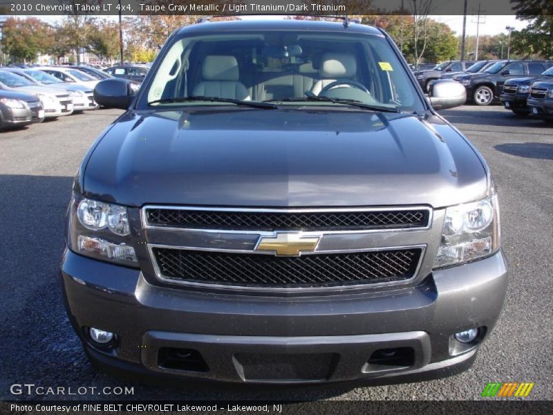 Taupe Gray Metallic / Light Titanium/Dark Titanium 2010 Chevrolet Tahoe LT 4x4