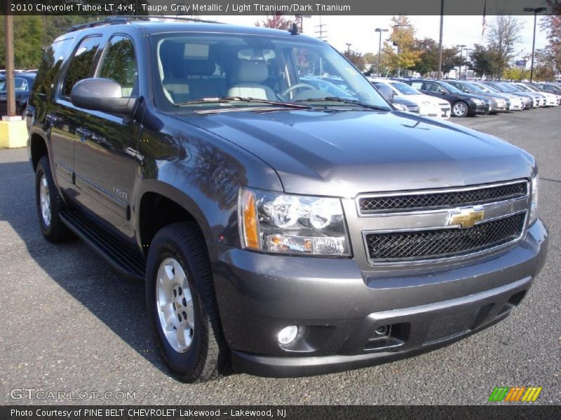 Taupe Gray Metallic / Light Titanium/Dark Titanium 2010 Chevrolet Tahoe LT 4x4