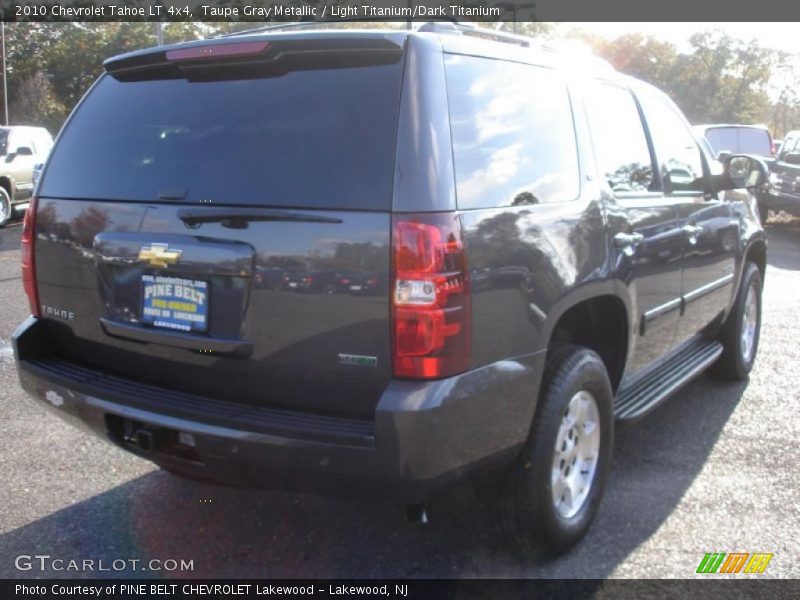 Taupe Gray Metallic / Light Titanium/Dark Titanium 2010 Chevrolet Tahoe LT 4x4