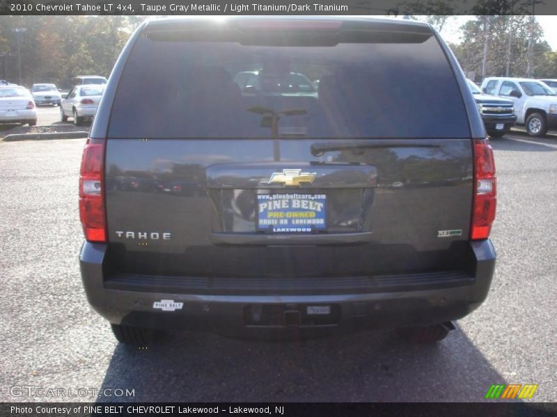 Taupe Gray Metallic / Light Titanium/Dark Titanium 2010 Chevrolet Tahoe LT 4x4