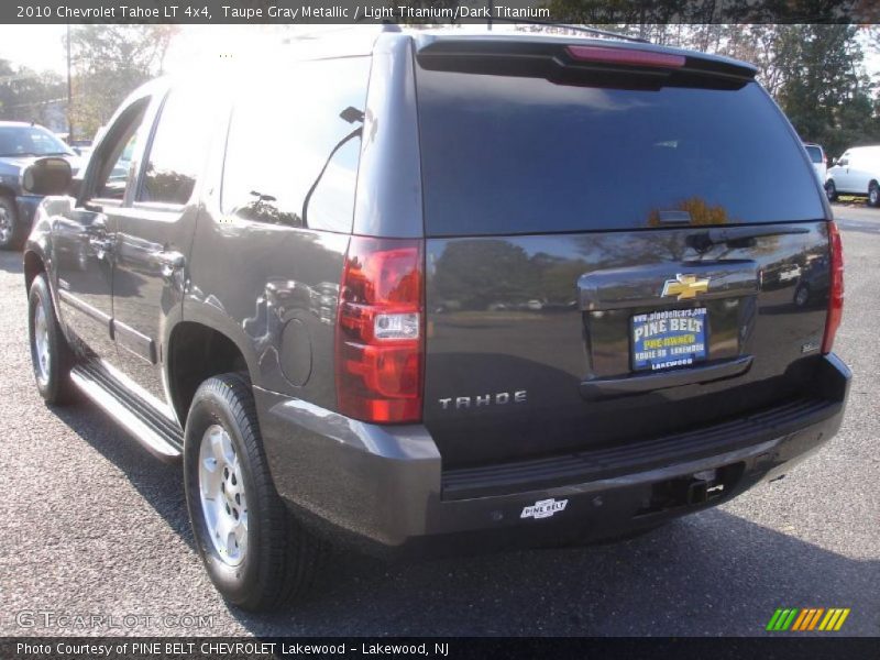 Taupe Gray Metallic / Light Titanium/Dark Titanium 2010 Chevrolet Tahoe LT 4x4