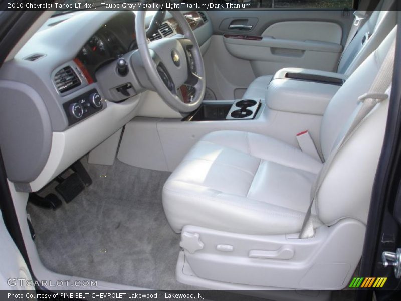 Taupe Gray Metallic / Light Titanium/Dark Titanium 2010 Chevrolet Tahoe LT 4x4