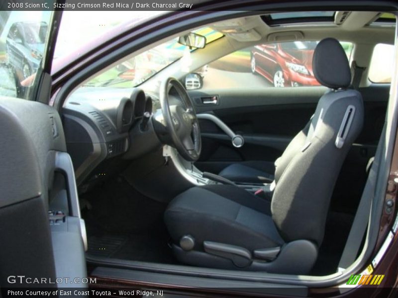 Dark Charcoal Gray Interior - 2008 tC  