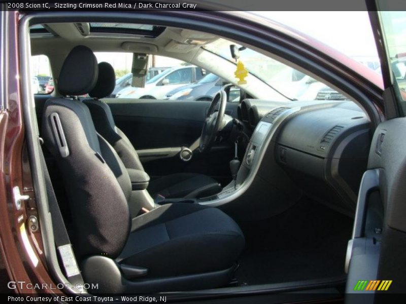  2008 tC  Dark Charcoal Gray Interior