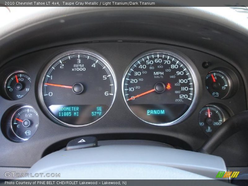 Taupe Gray Metallic / Light Titanium/Dark Titanium 2010 Chevrolet Tahoe LT 4x4