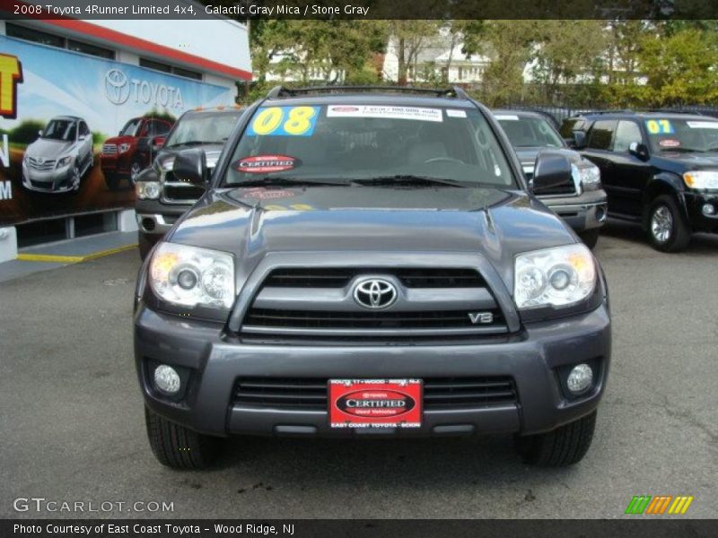 Galactic Gray Mica / Stone Gray 2008 Toyota 4Runner Limited 4x4
