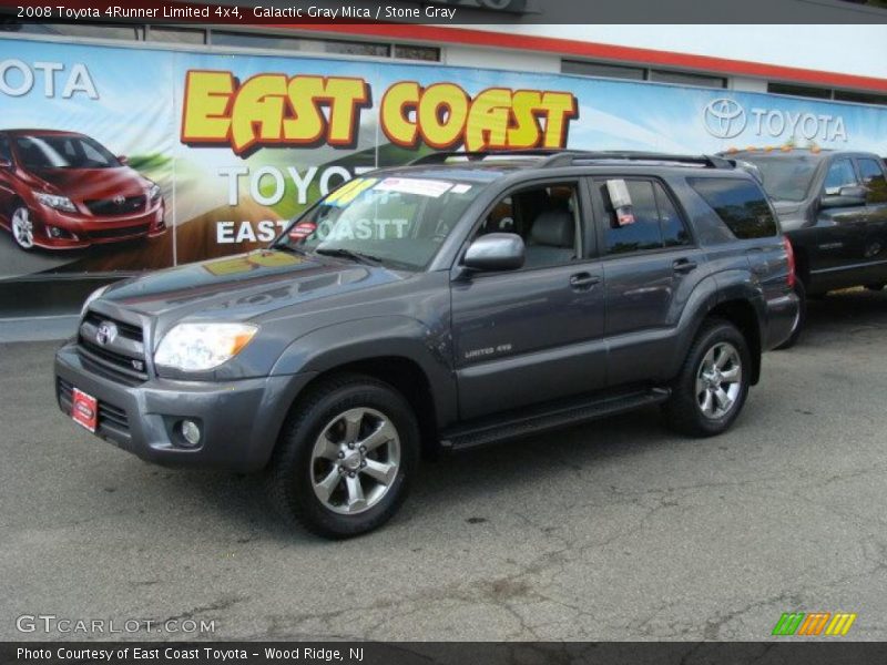 Galactic Gray Mica / Stone Gray 2008 Toyota 4Runner Limited 4x4