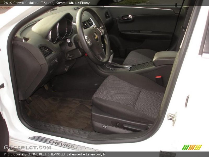 Summit White / Ebony 2010 Chevrolet Malibu LT Sedan