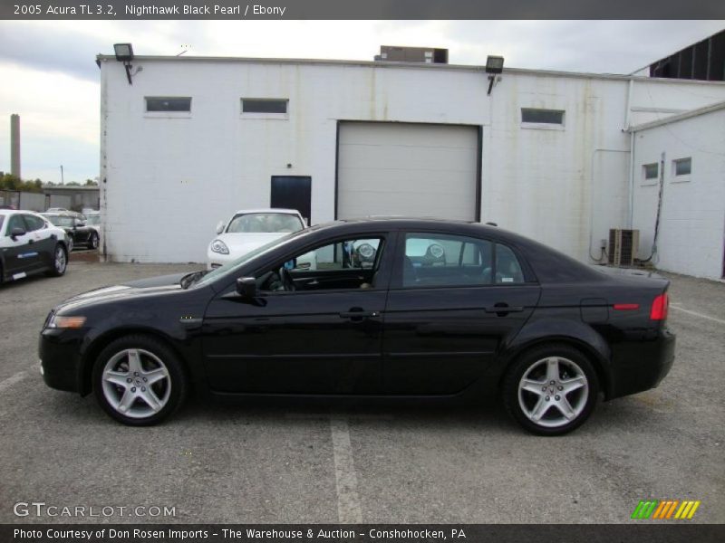 Nighthawk Black Pearl / Ebony 2005 Acura TL 3.2