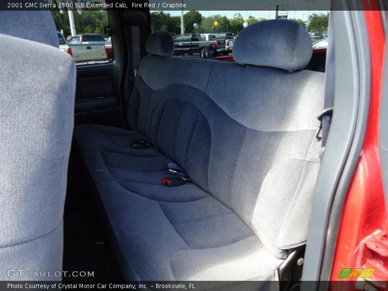  2001 Sierra 1500 SLE Extended Cab Graphite Interior