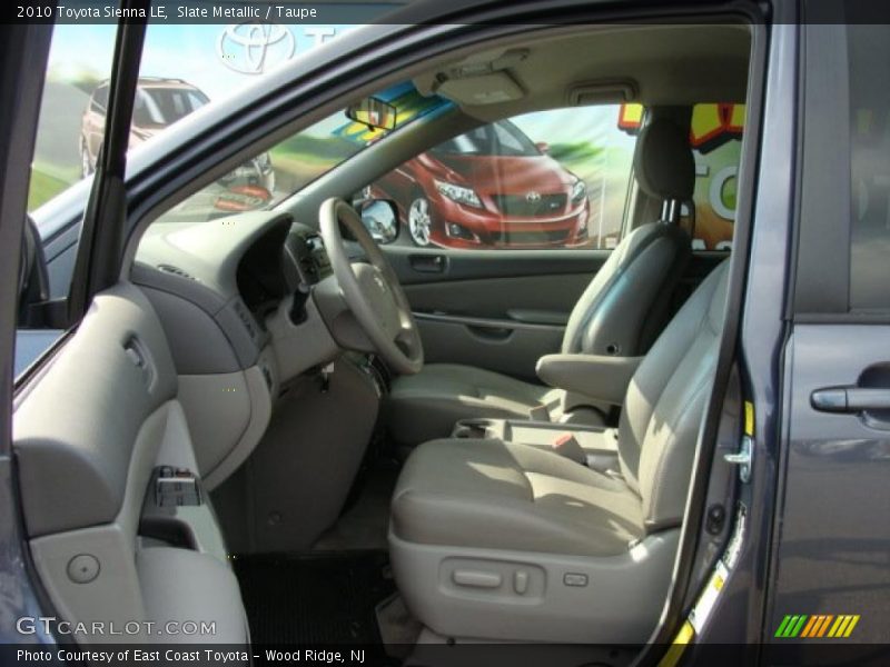 Slate Metallic / Taupe 2010 Toyota Sienna LE