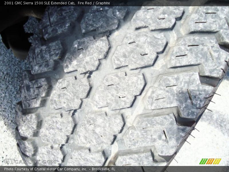 Fire Red / Graphite 2001 GMC Sierra 1500 SLE Extended Cab