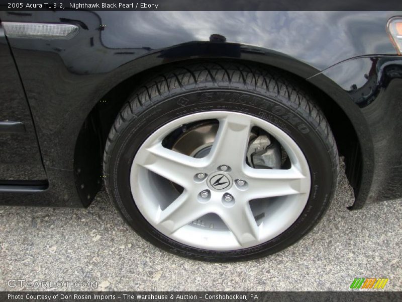Nighthawk Black Pearl / Ebony 2005 Acura TL 3.2