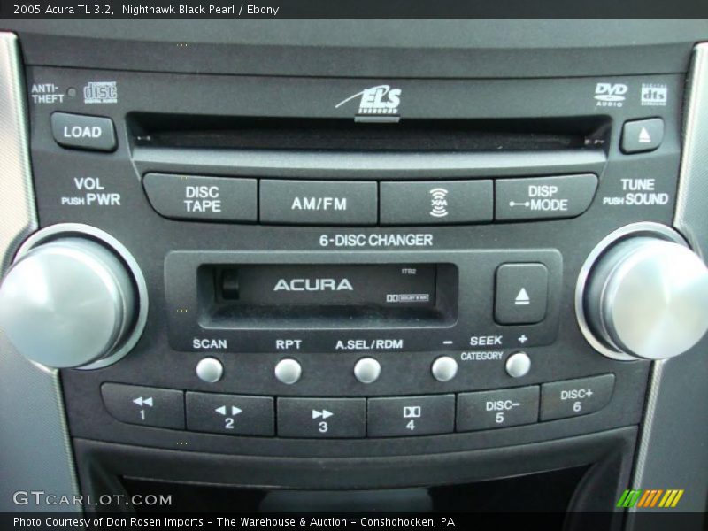 Nighthawk Black Pearl / Ebony 2005 Acura TL 3.2