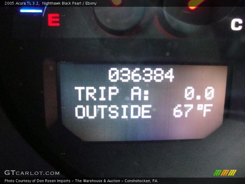 Nighthawk Black Pearl / Ebony 2005 Acura TL 3.2
