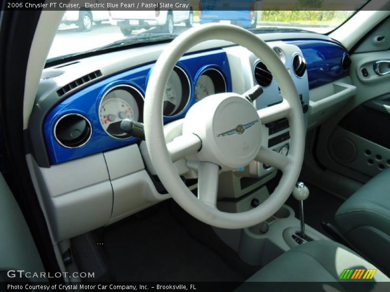 Electric Blue Pearl / Pastel Slate Gray 2006 Chrysler PT Cruiser