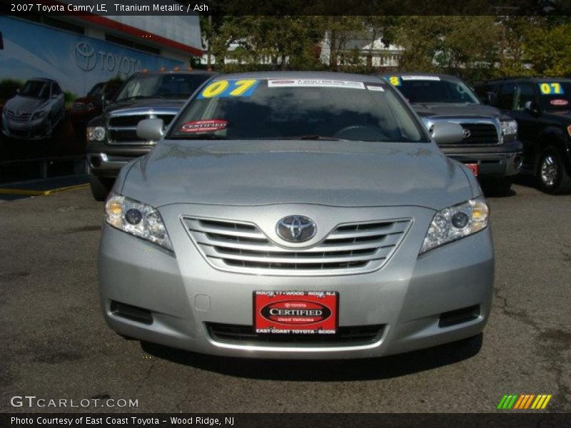 Titanium Metallic / Ash 2007 Toyota Camry LE