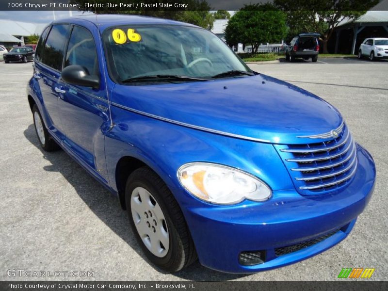 Electric Blue Pearl / Pastel Slate Gray 2006 Chrysler PT Cruiser