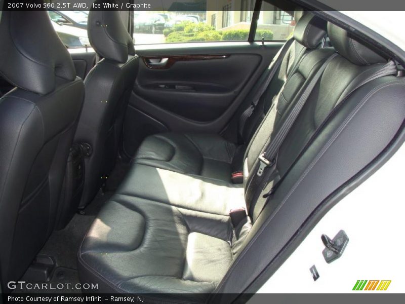 Ice White / Graphite 2007 Volvo S60 2.5T AWD