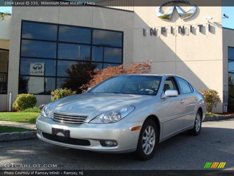 Millennium Silver Metallic / Ivory 2004 Lexus ES 330