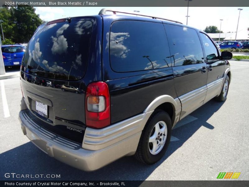 Blue Black Metallic / Taupe 2004 Pontiac Montana