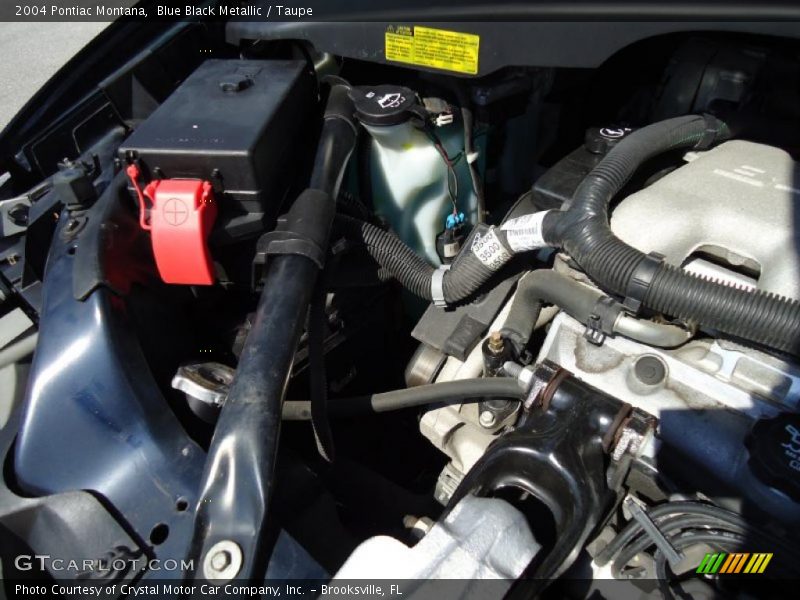 Blue Black Metallic / Taupe 2004 Pontiac Montana