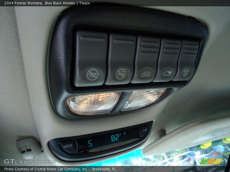Controls of 2004 Montana 