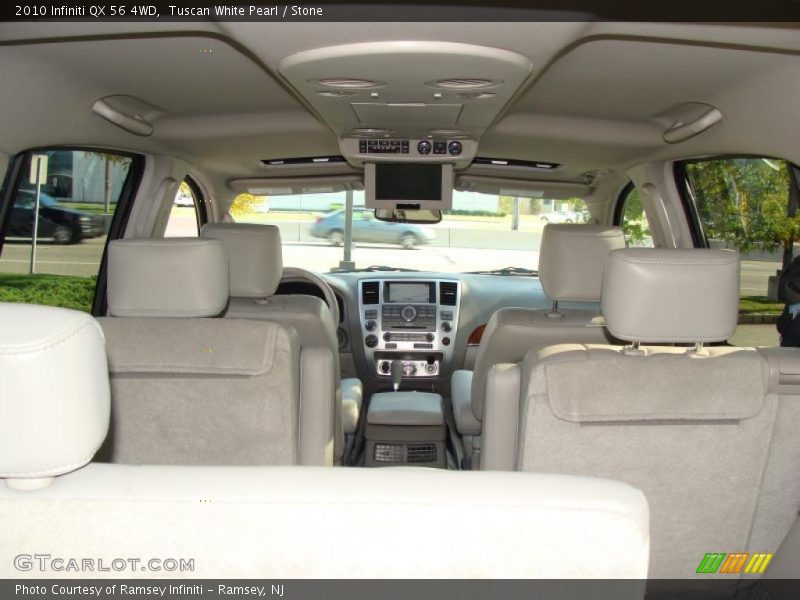  2010 QX 56 4WD Stone Interior