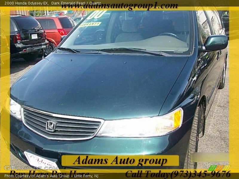 Dark Emerald Pearl / Quartz 2000 Honda Odyssey EX