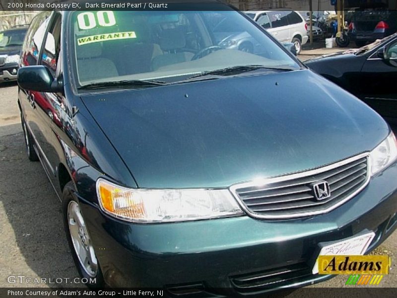 Dark Emerald Pearl / Quartz 2000 Honda Odyssey EX