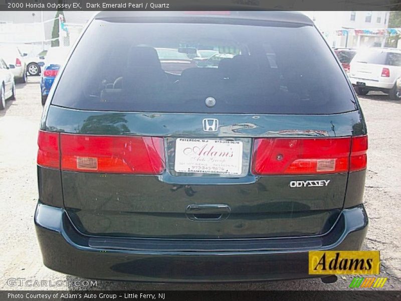 Dark Emerald Pearl / Quartz 2000 Honda Odyssey EX