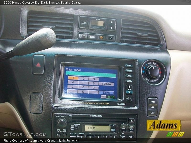 Dark Emerald Pearl / Quartz 2000 Honda Odyssey EX