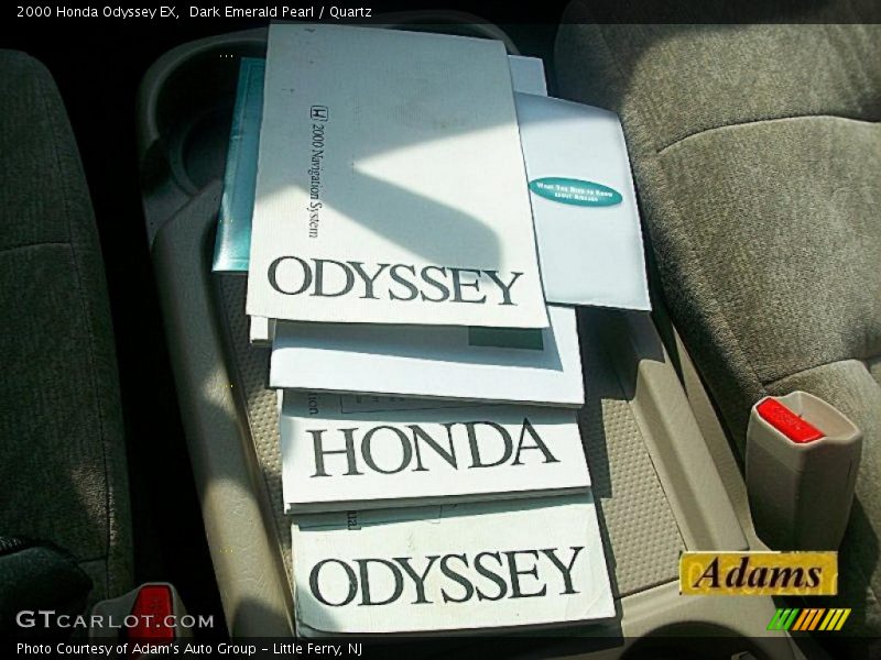 Dark Emerald Pearl / Quartz 2000 Honda Odyssey EX