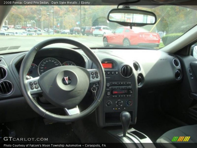 Dark Slate Metallic / Ebony 2008 Pontiac Grand Prix Sedan