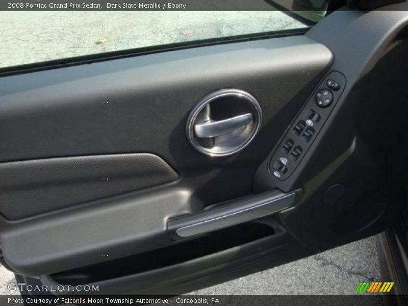 Dark Slate Metallic / Ebony 2008 Pontiac Grand Prix Sedan