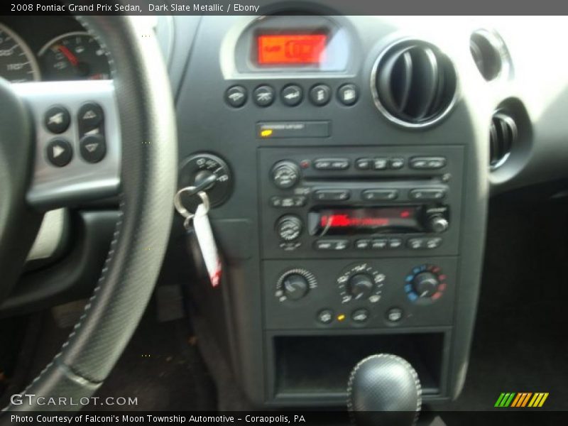 Dark Slate Metallic / Ebony 2008 Pontiac Grand Prix Sedan